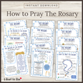 How to Pray the Rosary Printable Resource