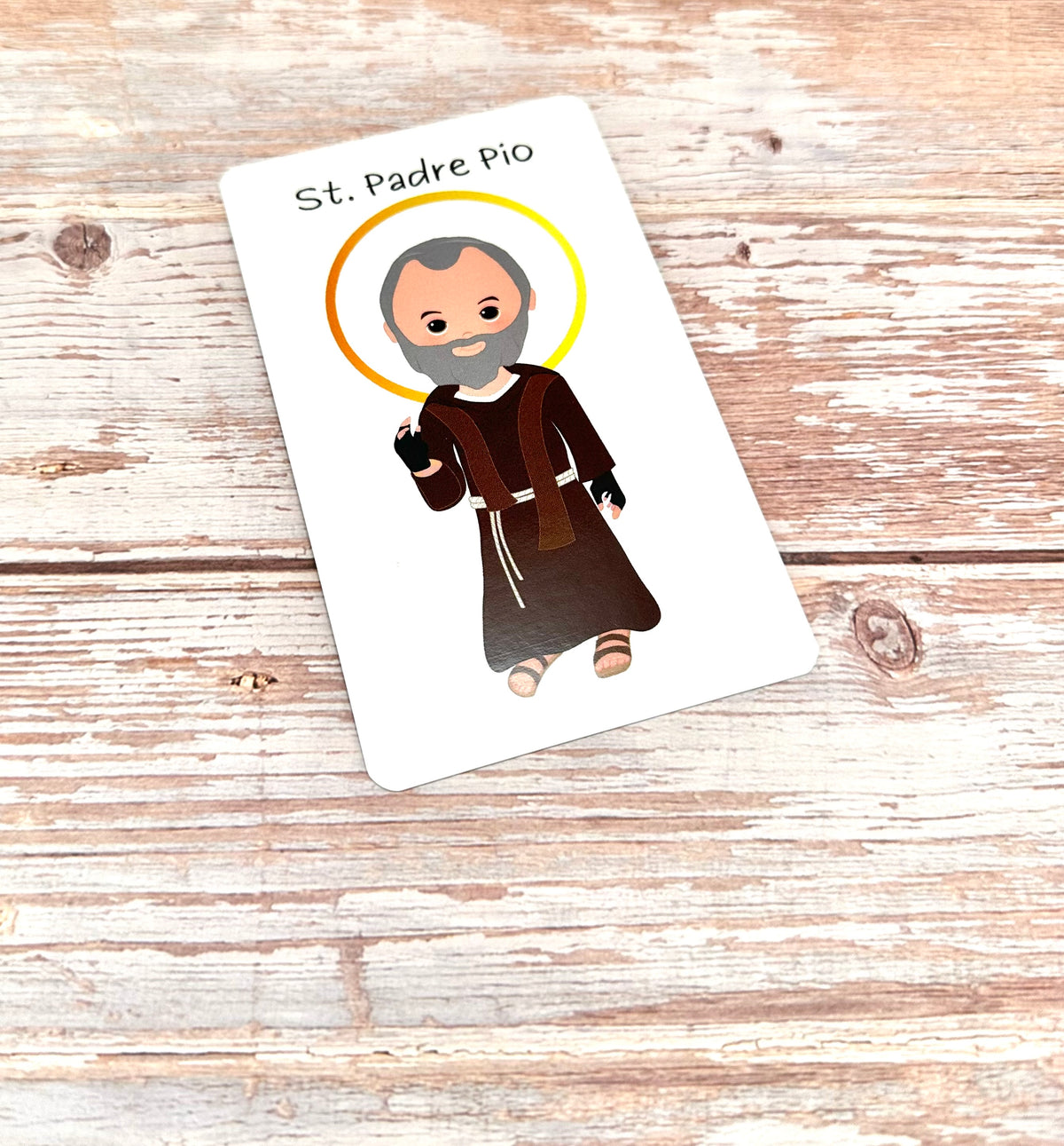 St. Padre Pio Prayer Card