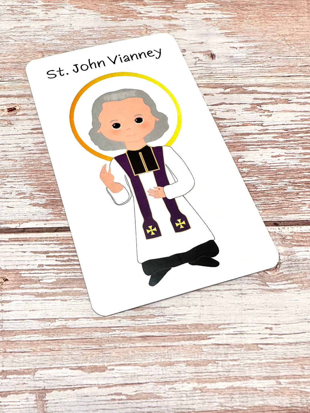 St. John Vianney Prayer Card