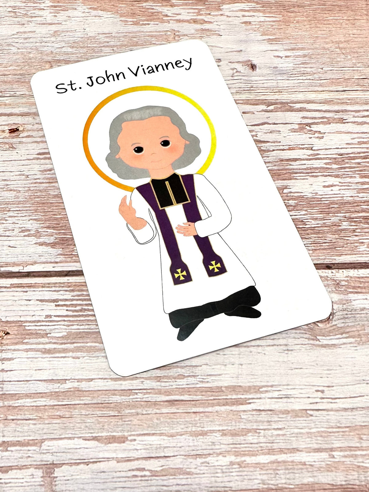 St. John Vianney Prayer Card