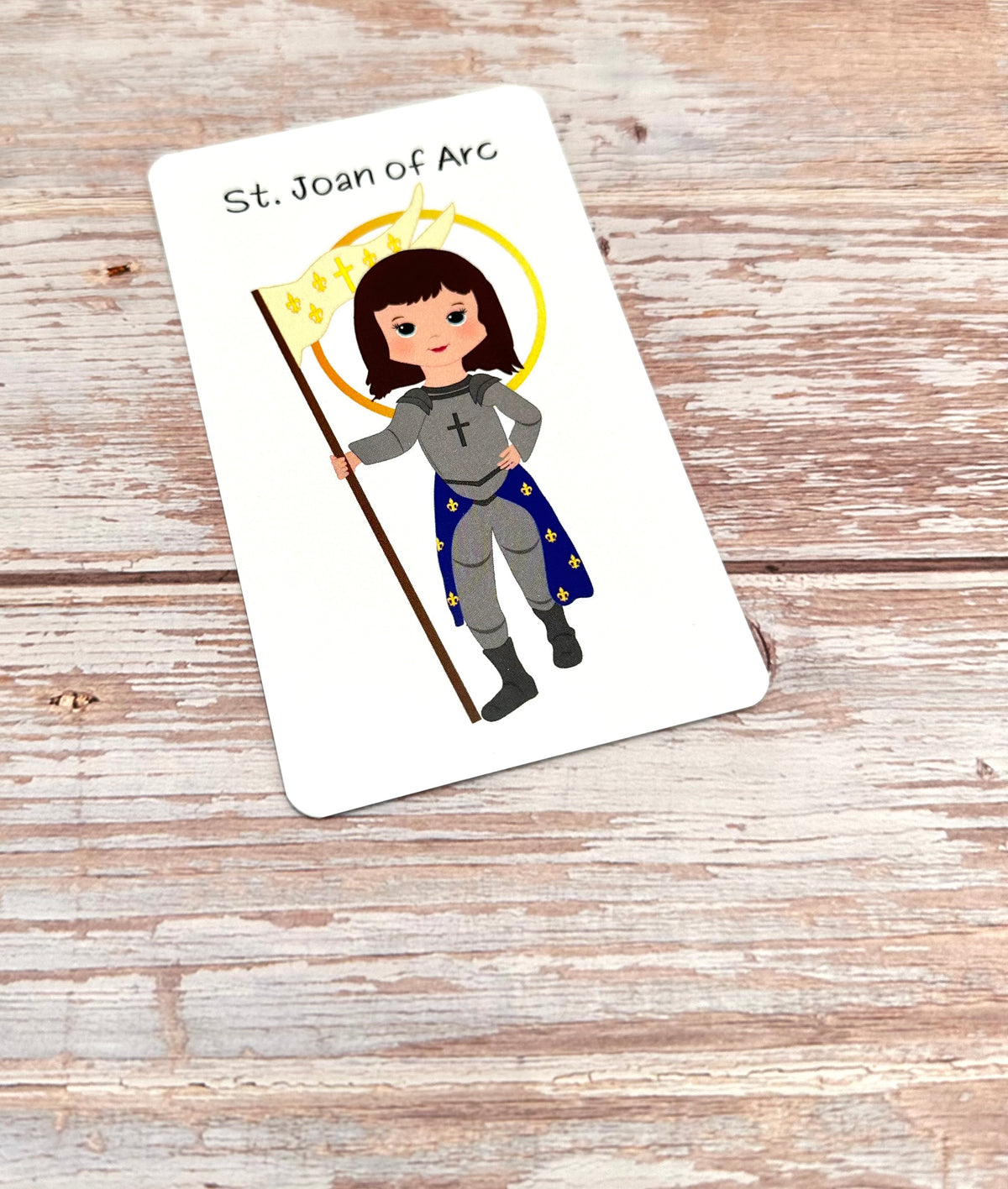 St. Joan of Arc Prayer Card