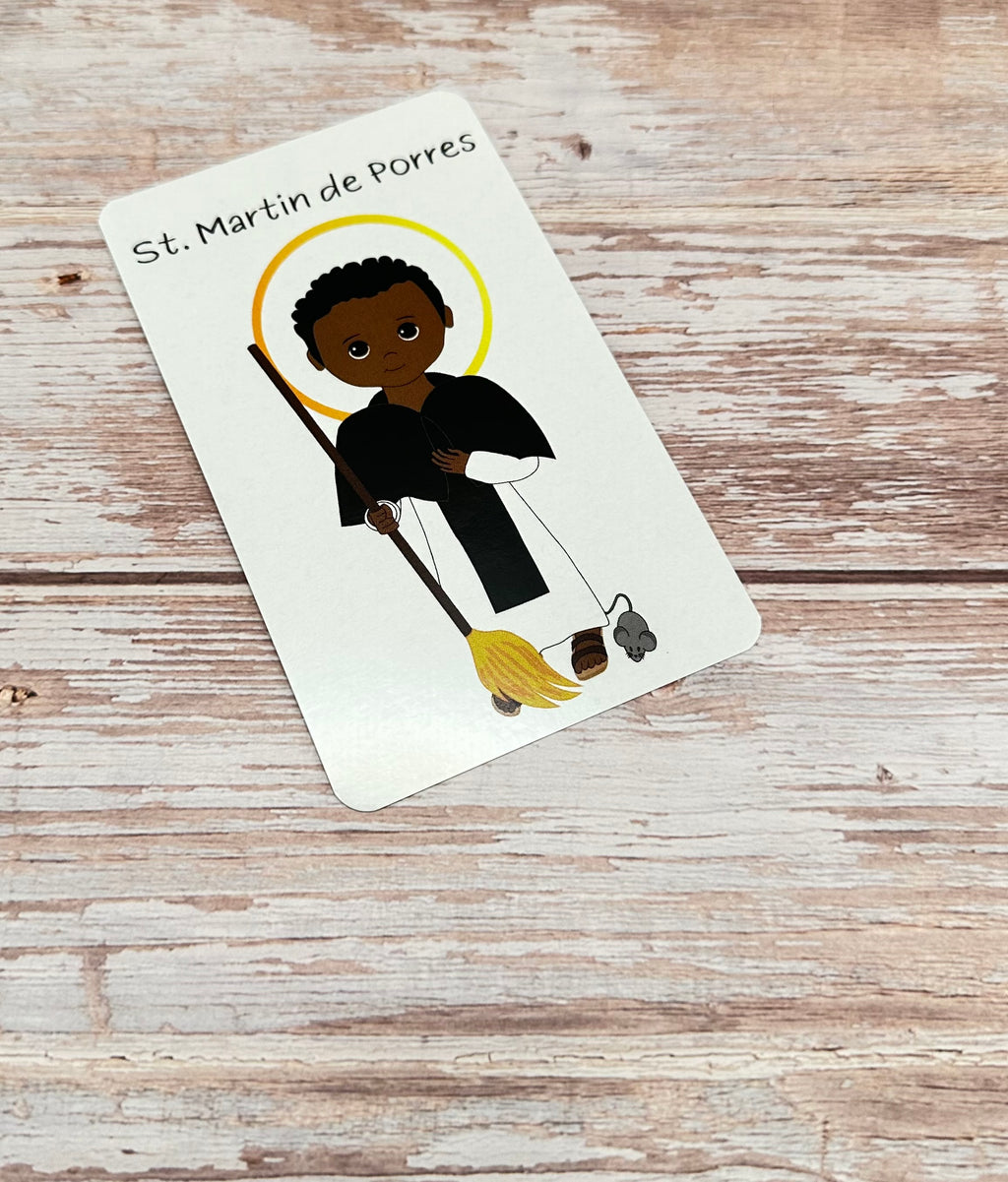 St. Martin de Porres Prayer Card