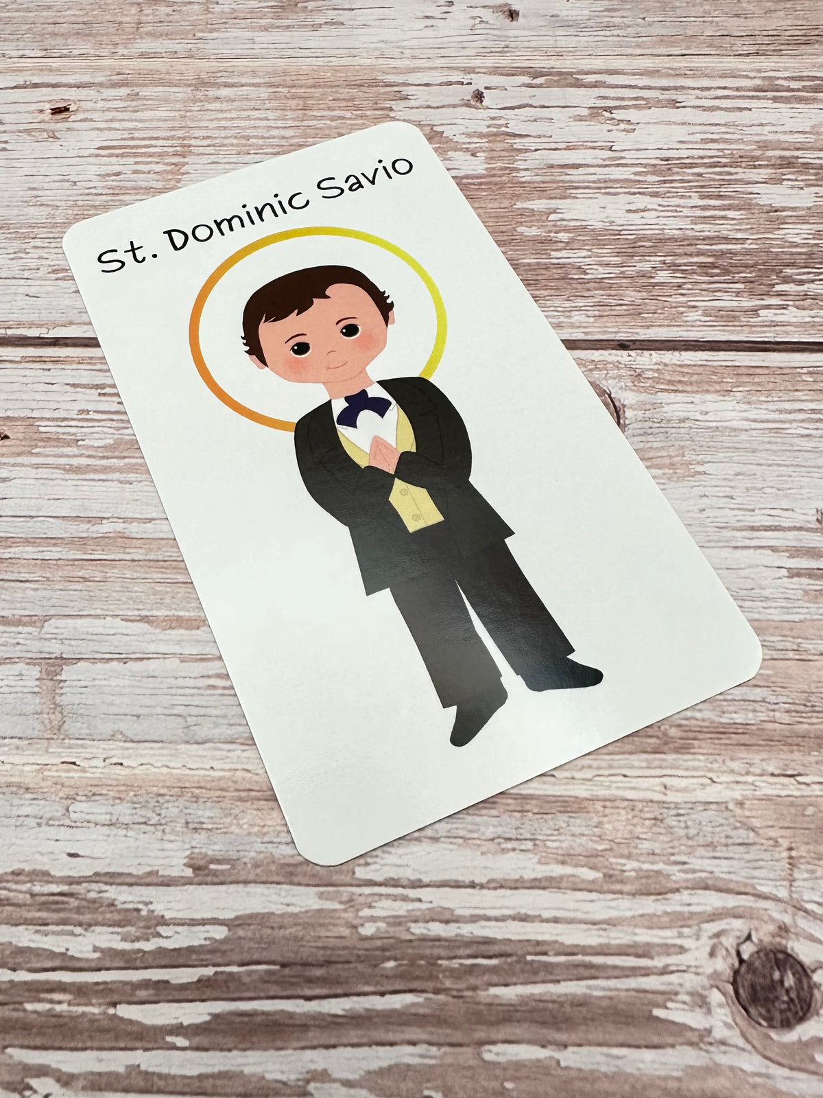 St. Dominic Savio Prayer Card