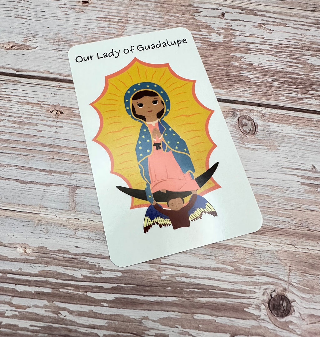 Our Lady of Guadalupe Prayer Card