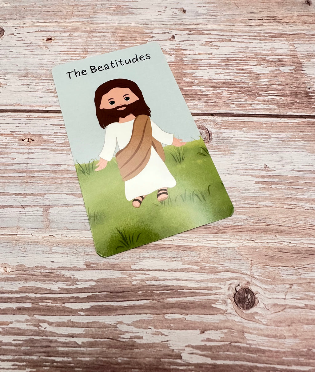 Beatitudes Prayer Card
