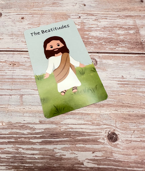 Beatitudes Prayer Card