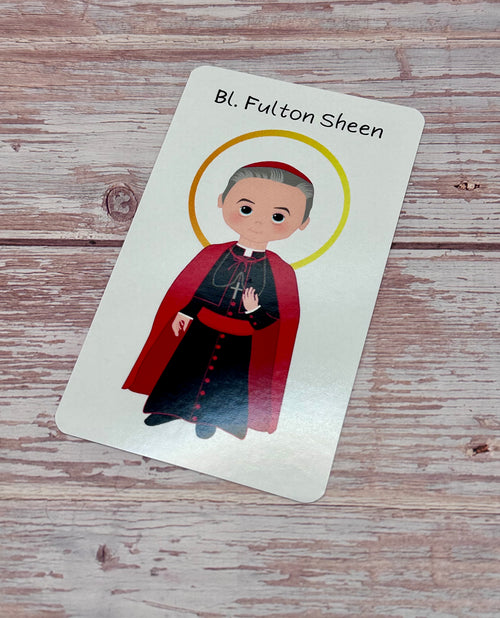 Bl. Fulton Sheen Prayer Card
