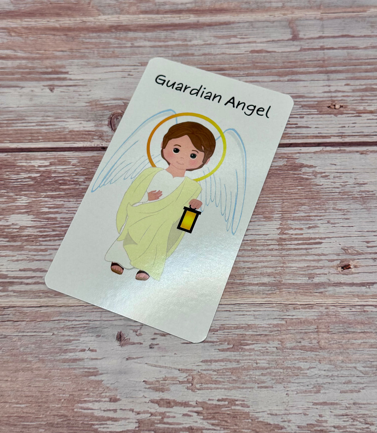 Guardian Angel Prayer Card