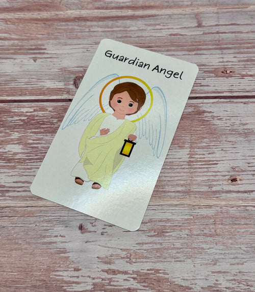 Guardian Angel Prayer Card