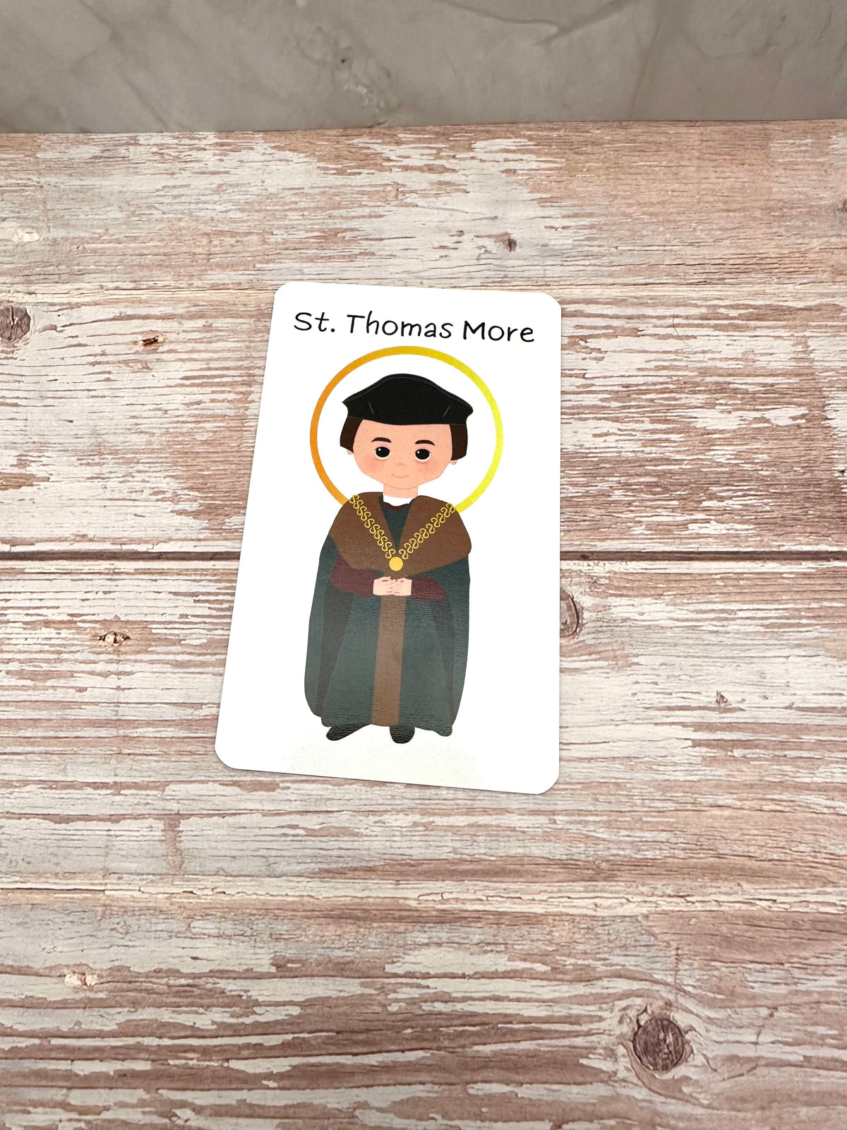 St. Thomas More Prayer Card