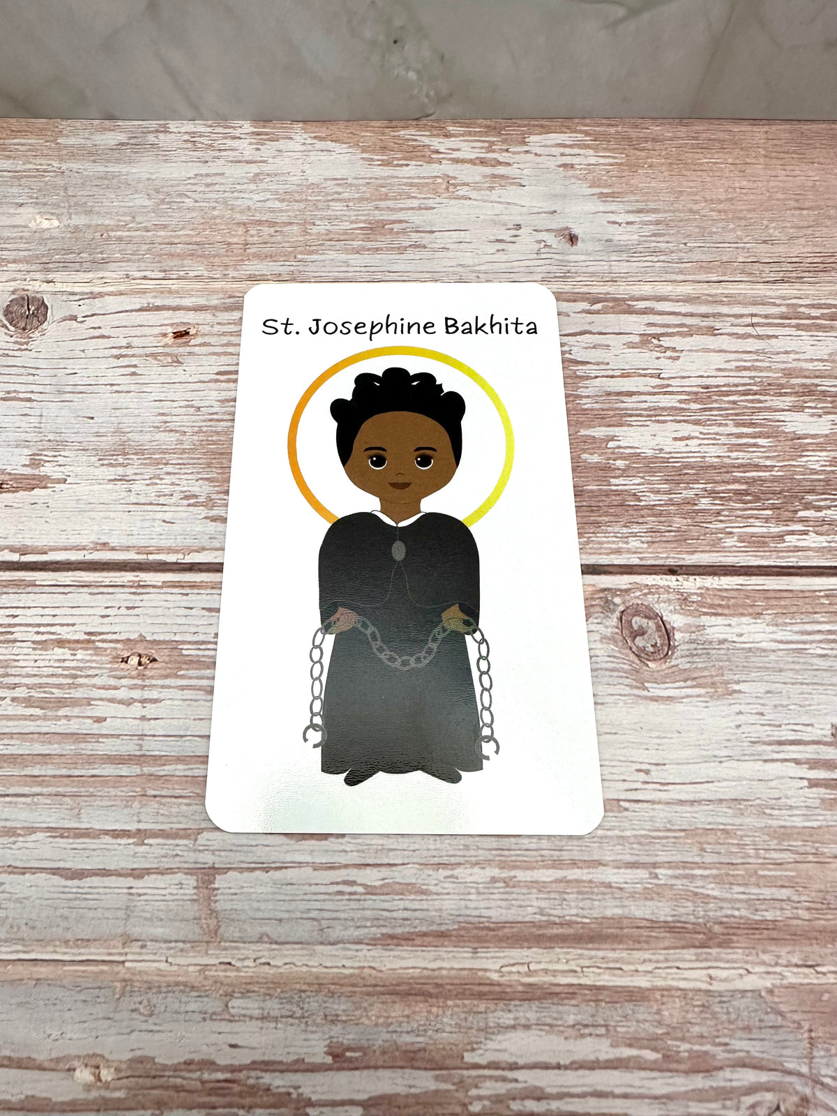 St. Josephine Bakhita Prayer Card