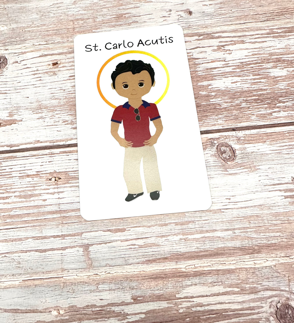 St. Carlo Acutis Prayer Card