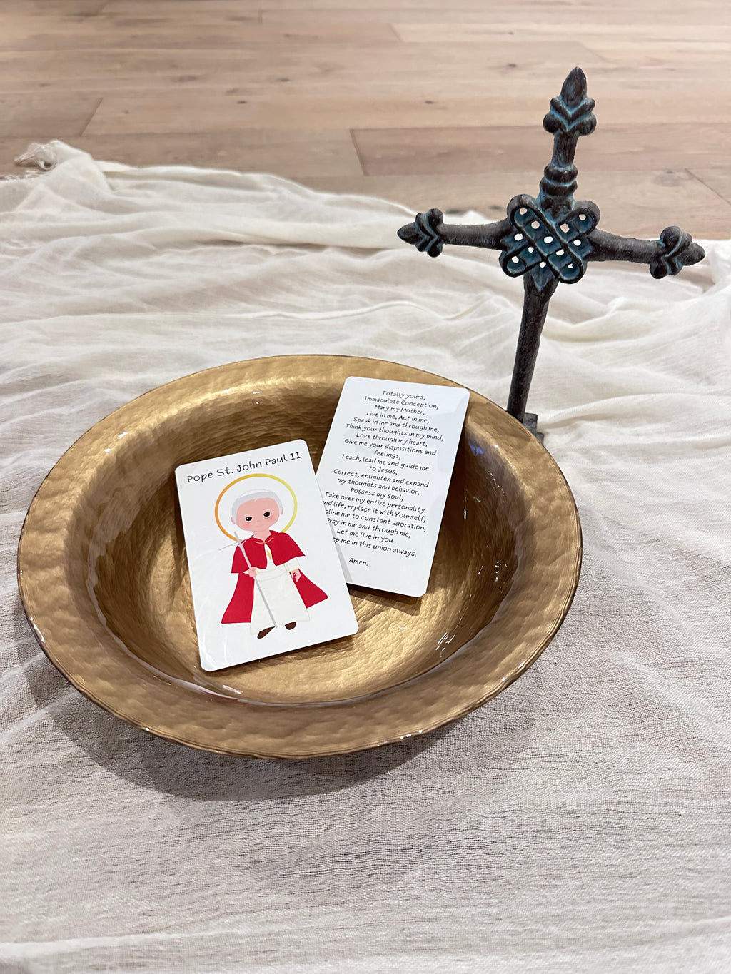 John Paul II Prayer Card