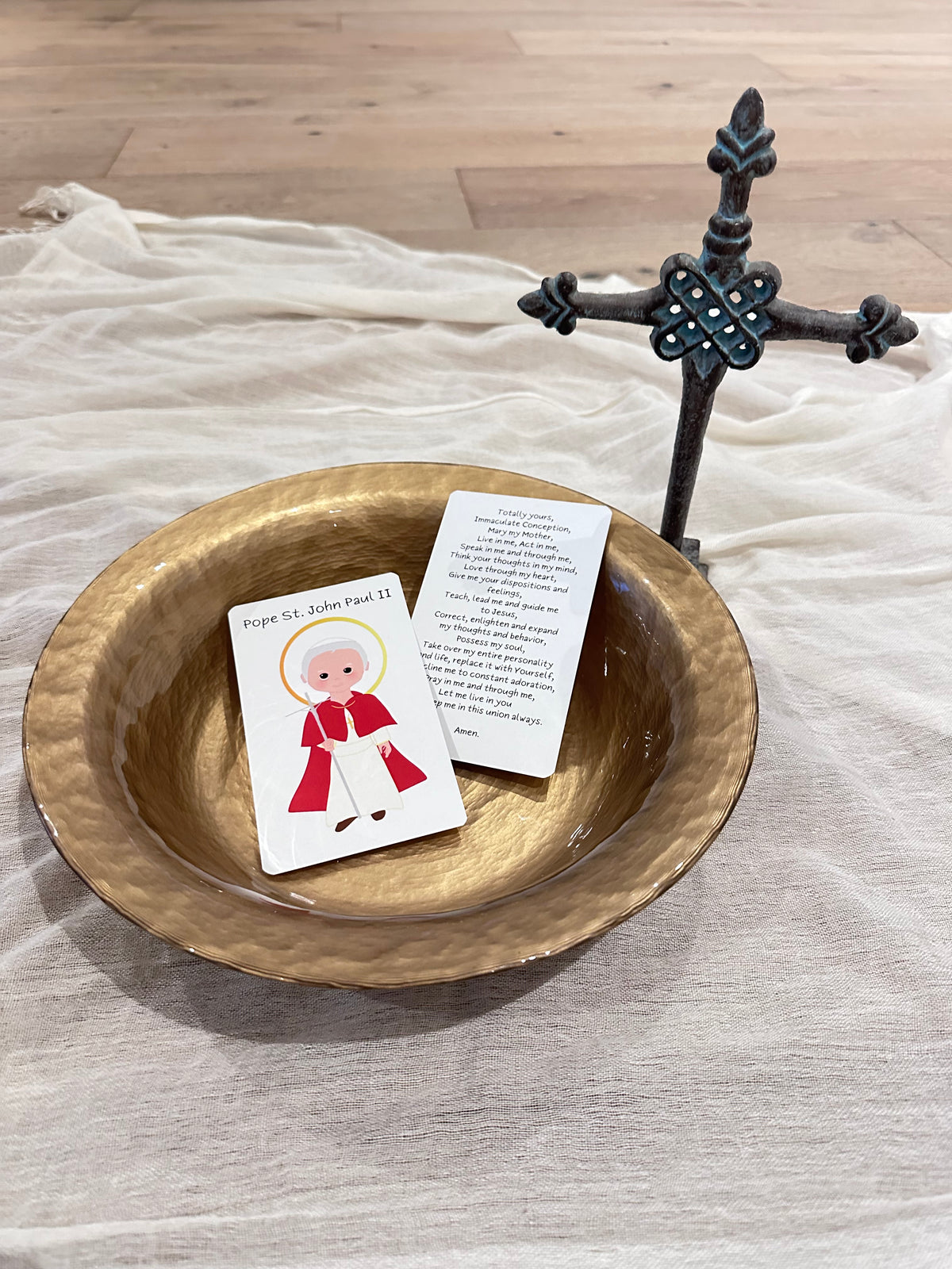 John Paul II Prayer Card
