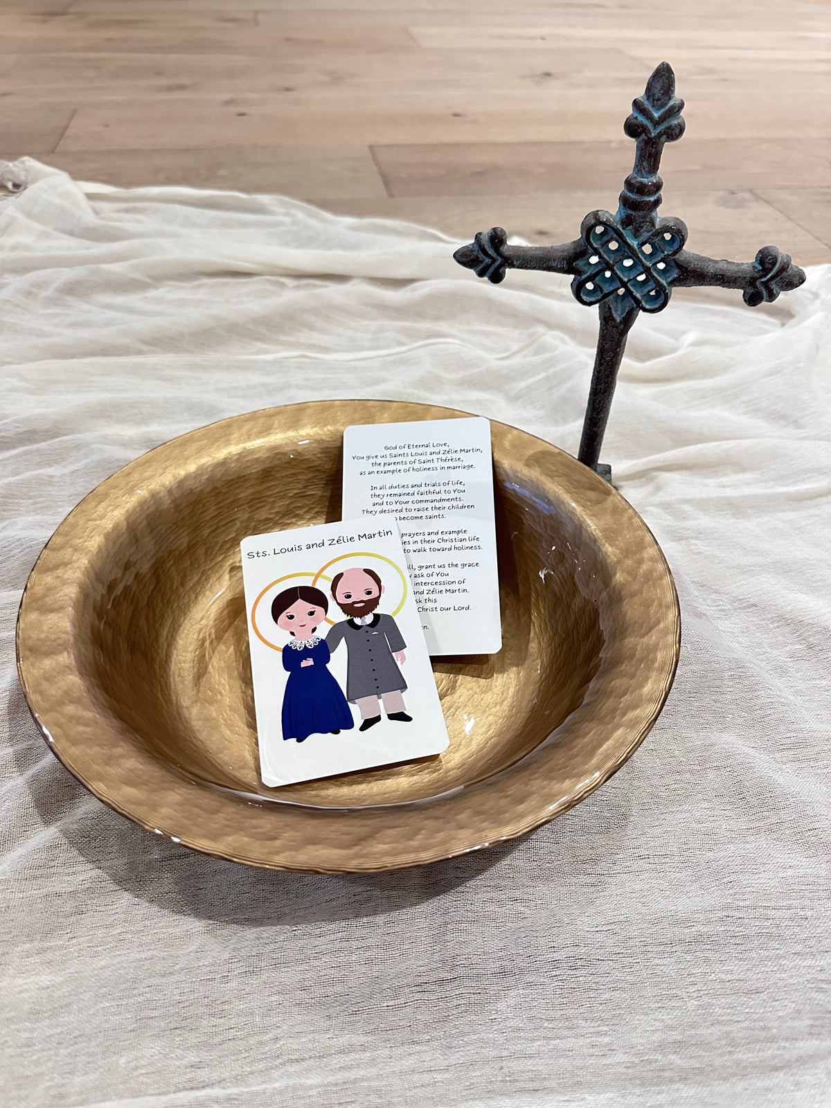 St. Louis and St. Zélie Martin Prayer Card