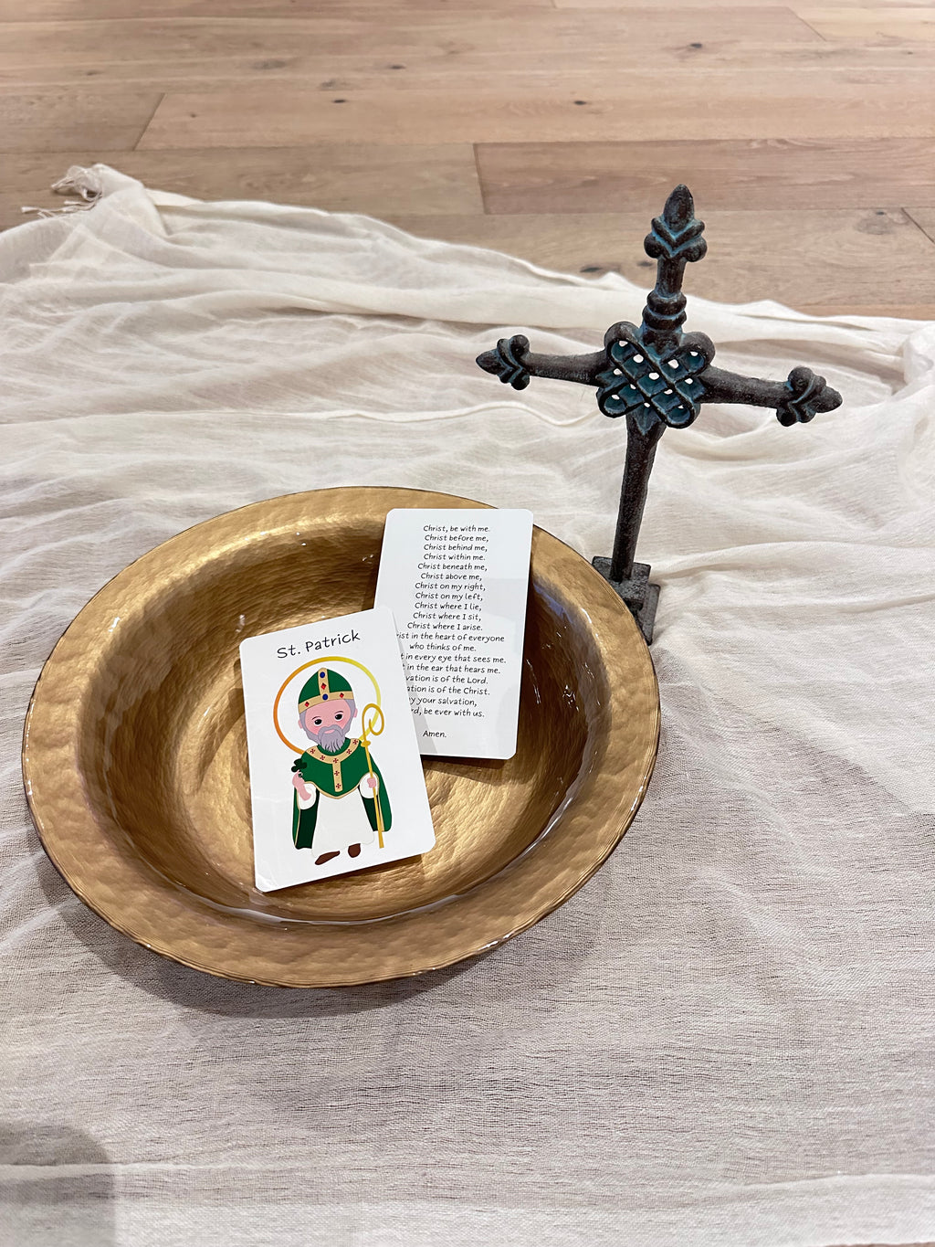 St. Patrick Prayer Card