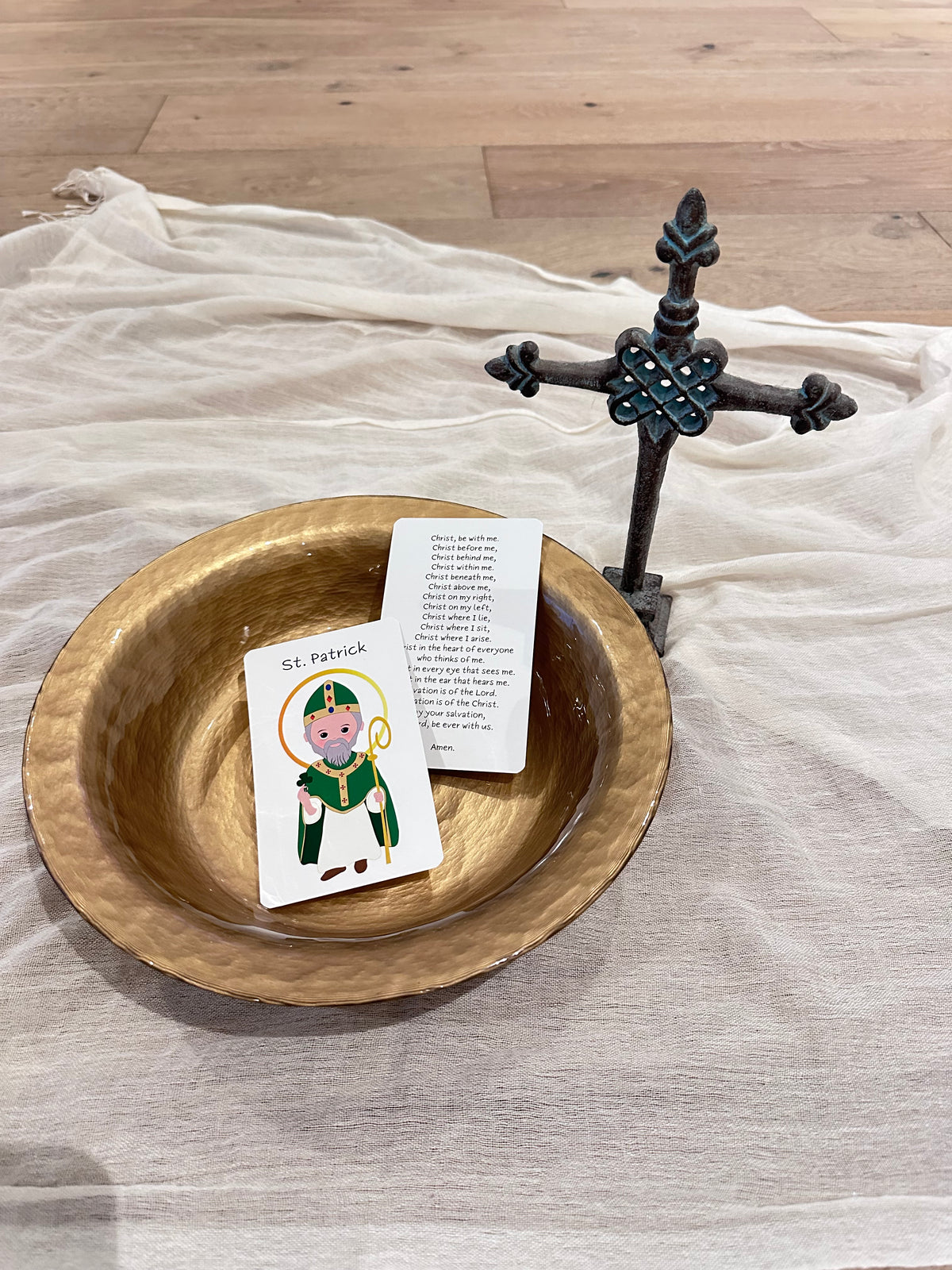 St. Patrick Prayer Card