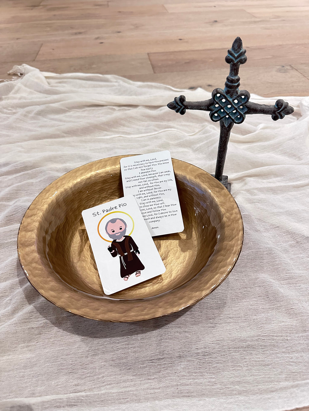 St. Padre Pio Prayer Card