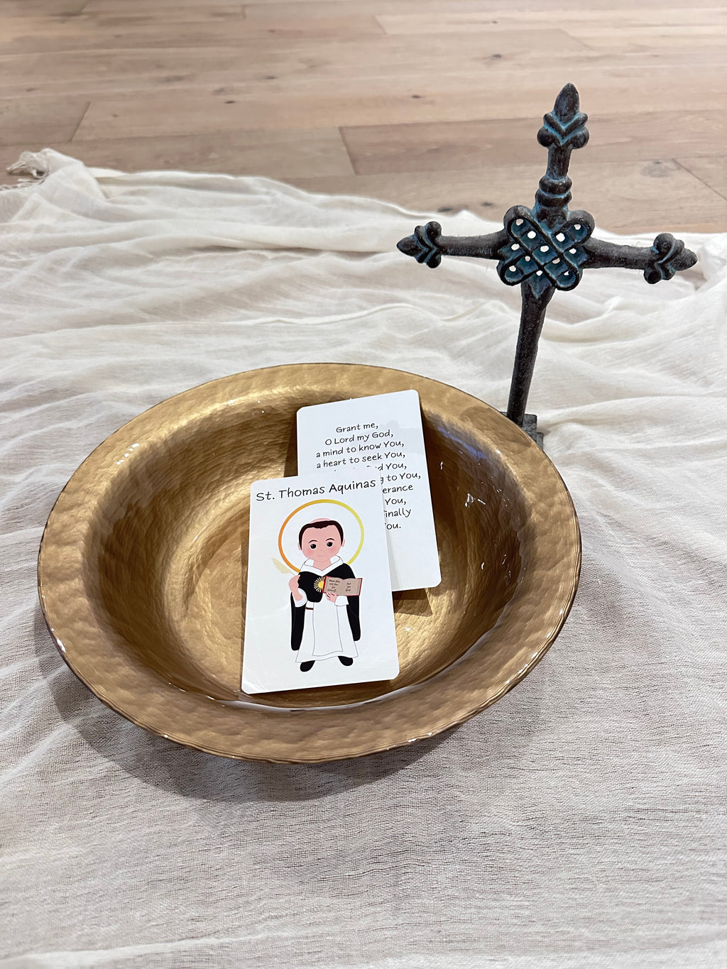 St. Thomas Aquinas Prayer Card
