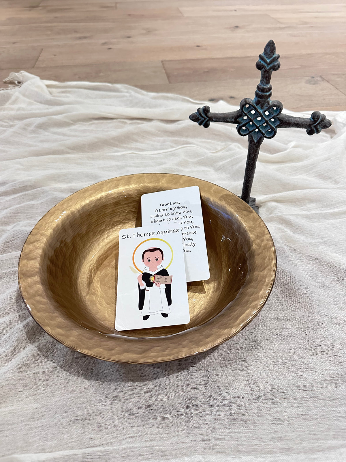 St. Thomas Aquinas Prayer Card