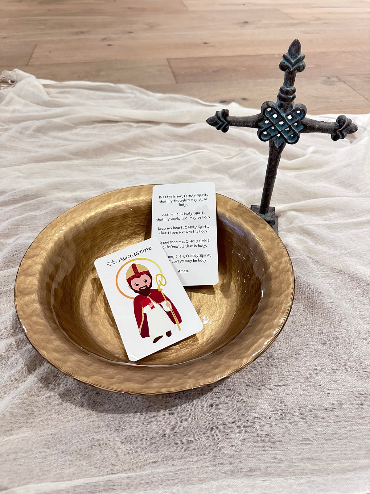 St. Augustine Prayer Card