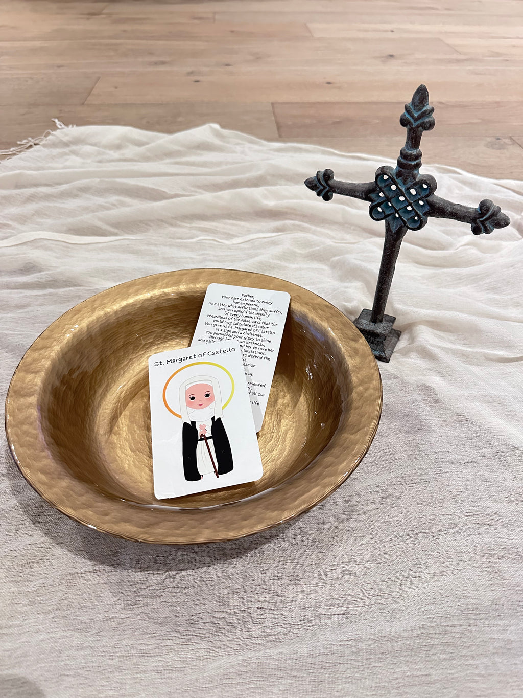 St. Margaret of Castello Prayer Card