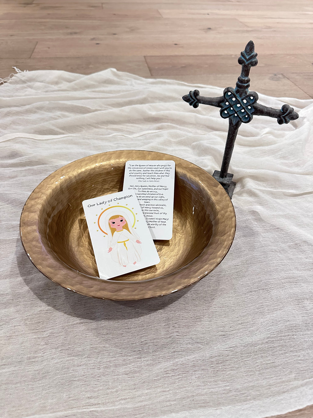 Our Lady of Champion Prayer Card
