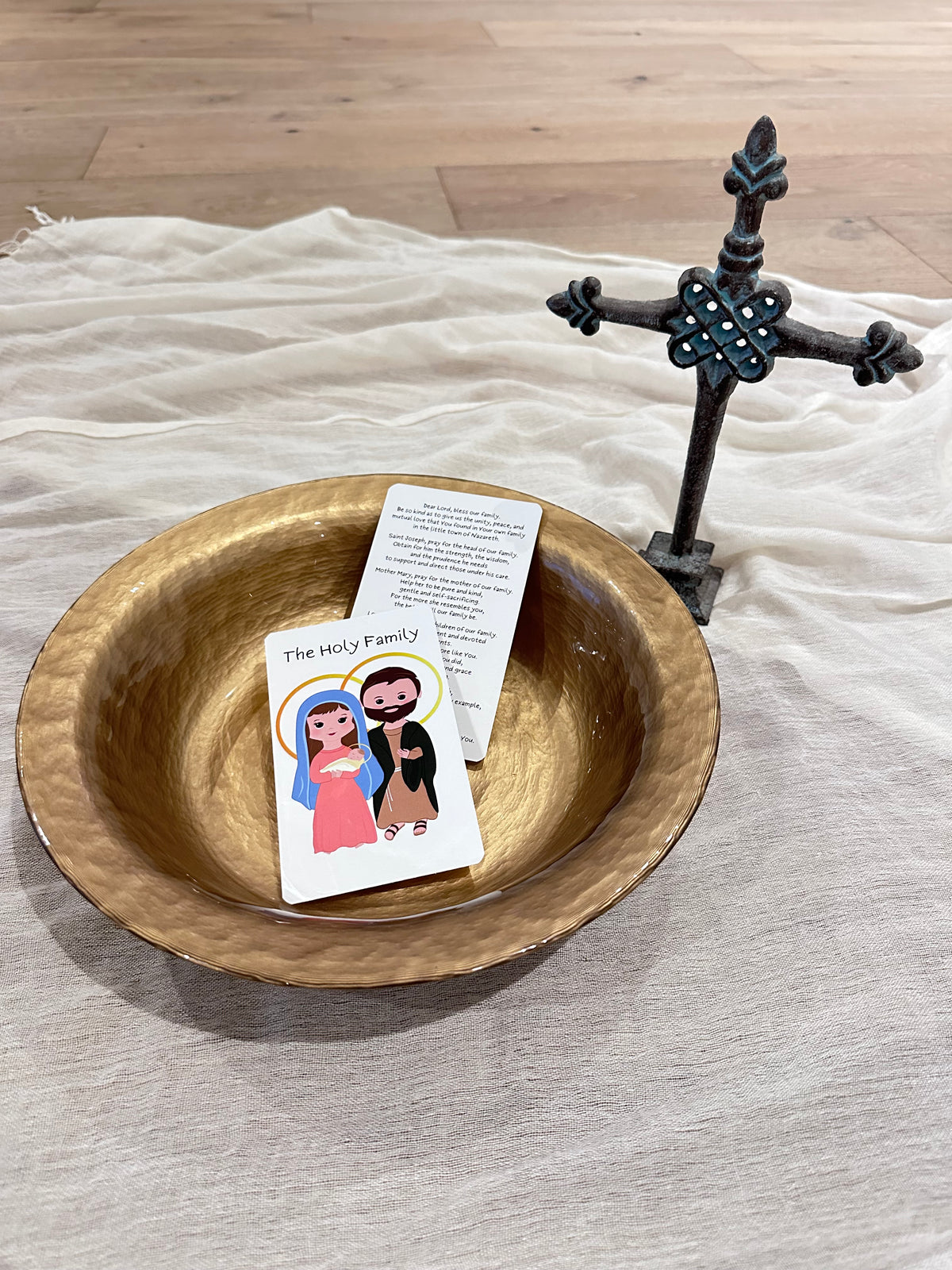 Holy Family Prayer Card