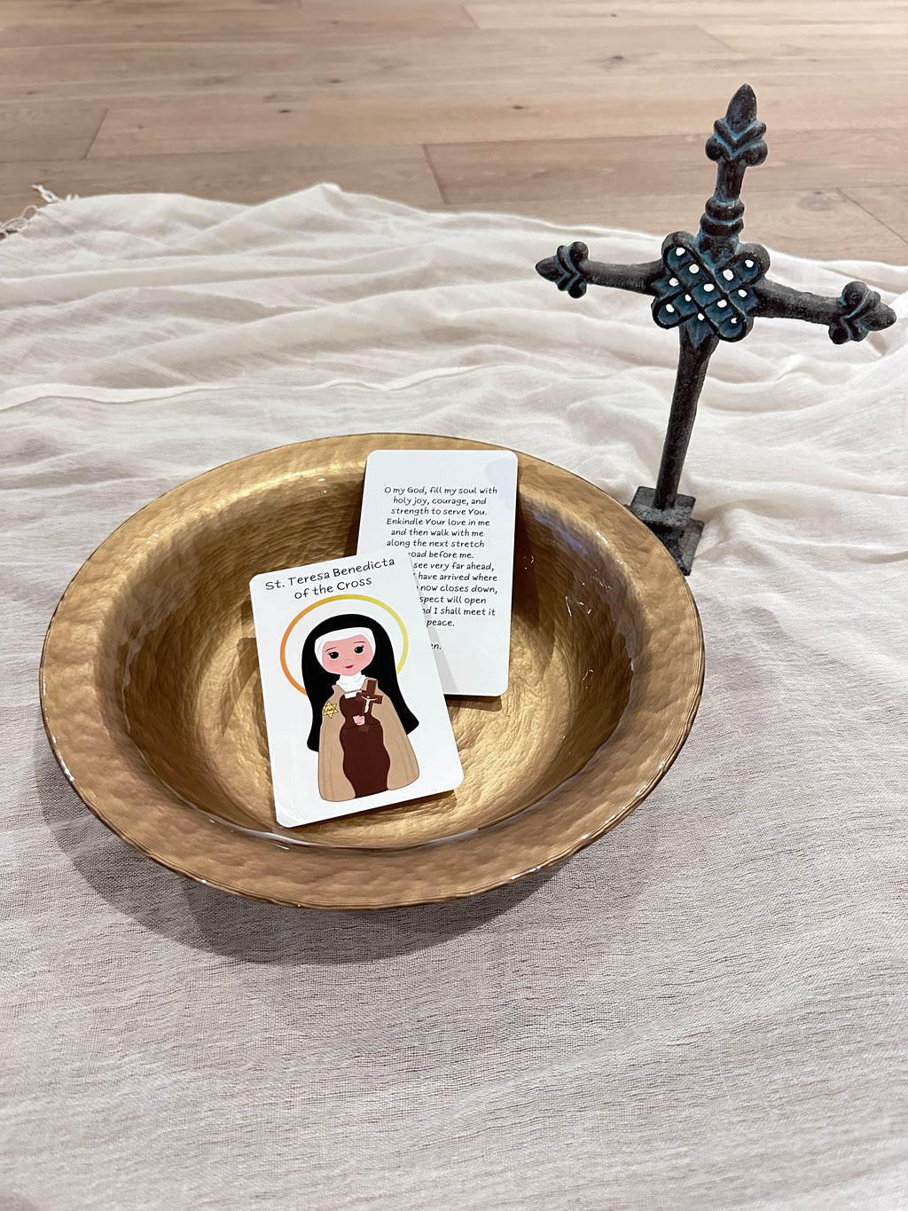 St. Teresa Benedicta of the Cross Prayer Card