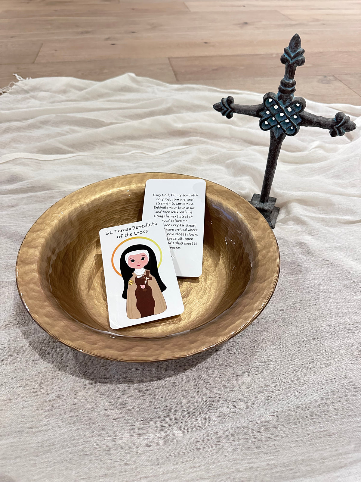 St. Teresa Benedicta of the Cross Prayer Card