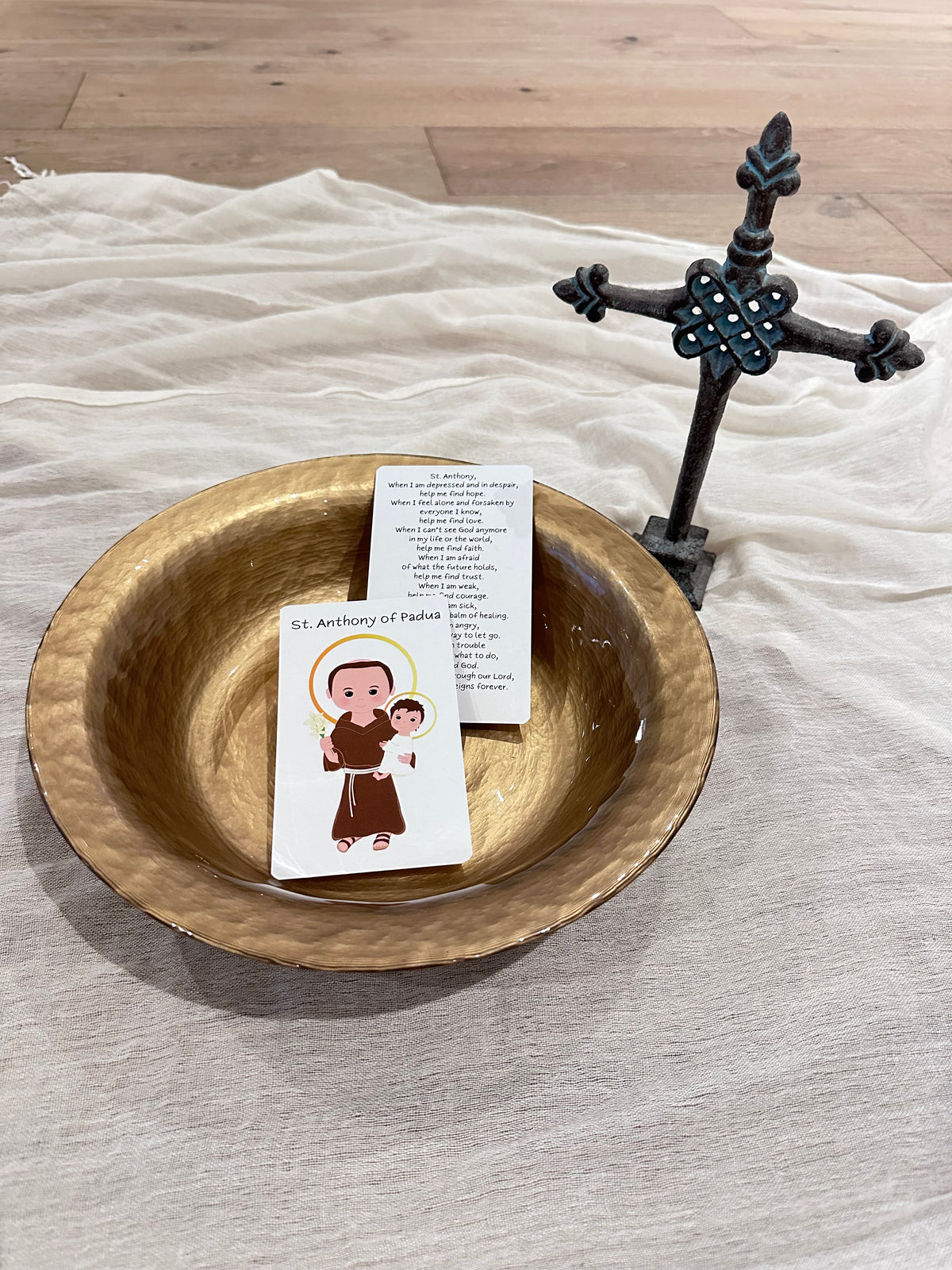 St. Anthony of Padua Prayer Card