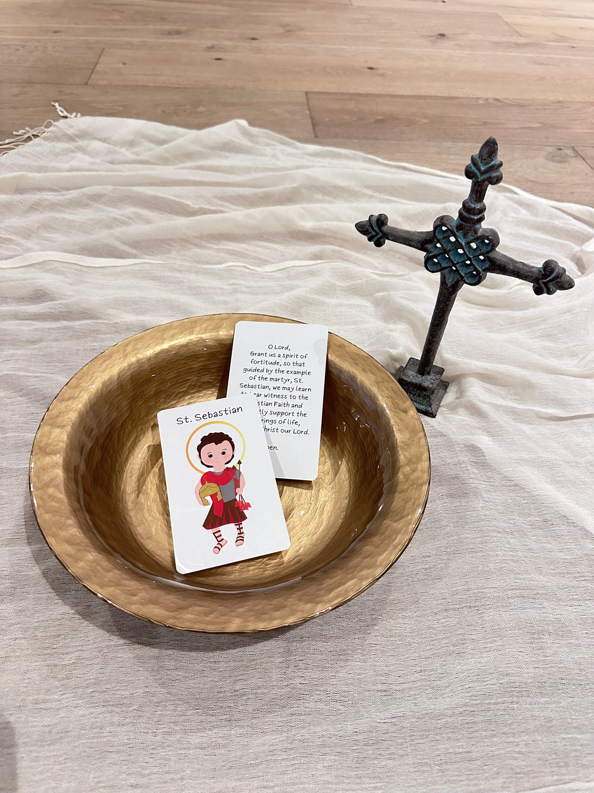 St. Sebastian Prayer Card