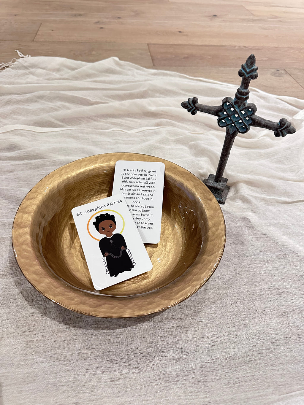 St. Josephine Bakhita Prayer Card