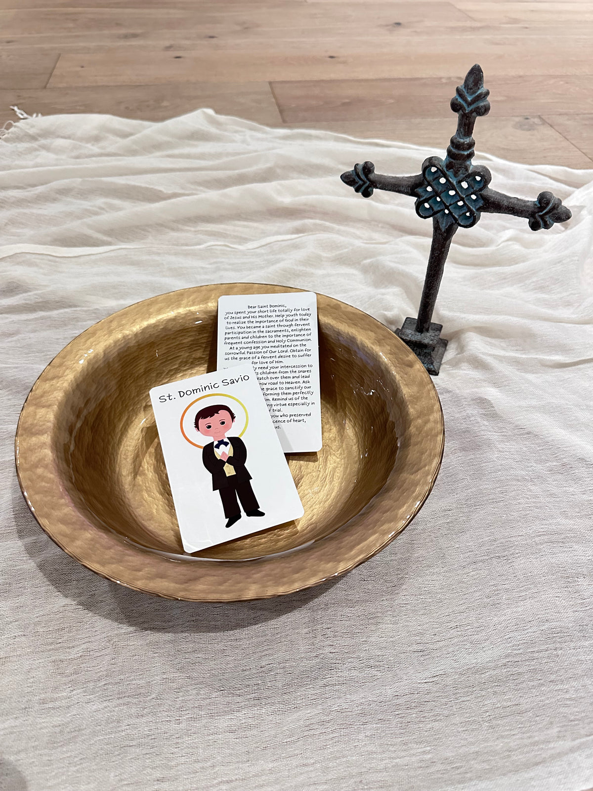 St. Dominic Savio Prayer Card