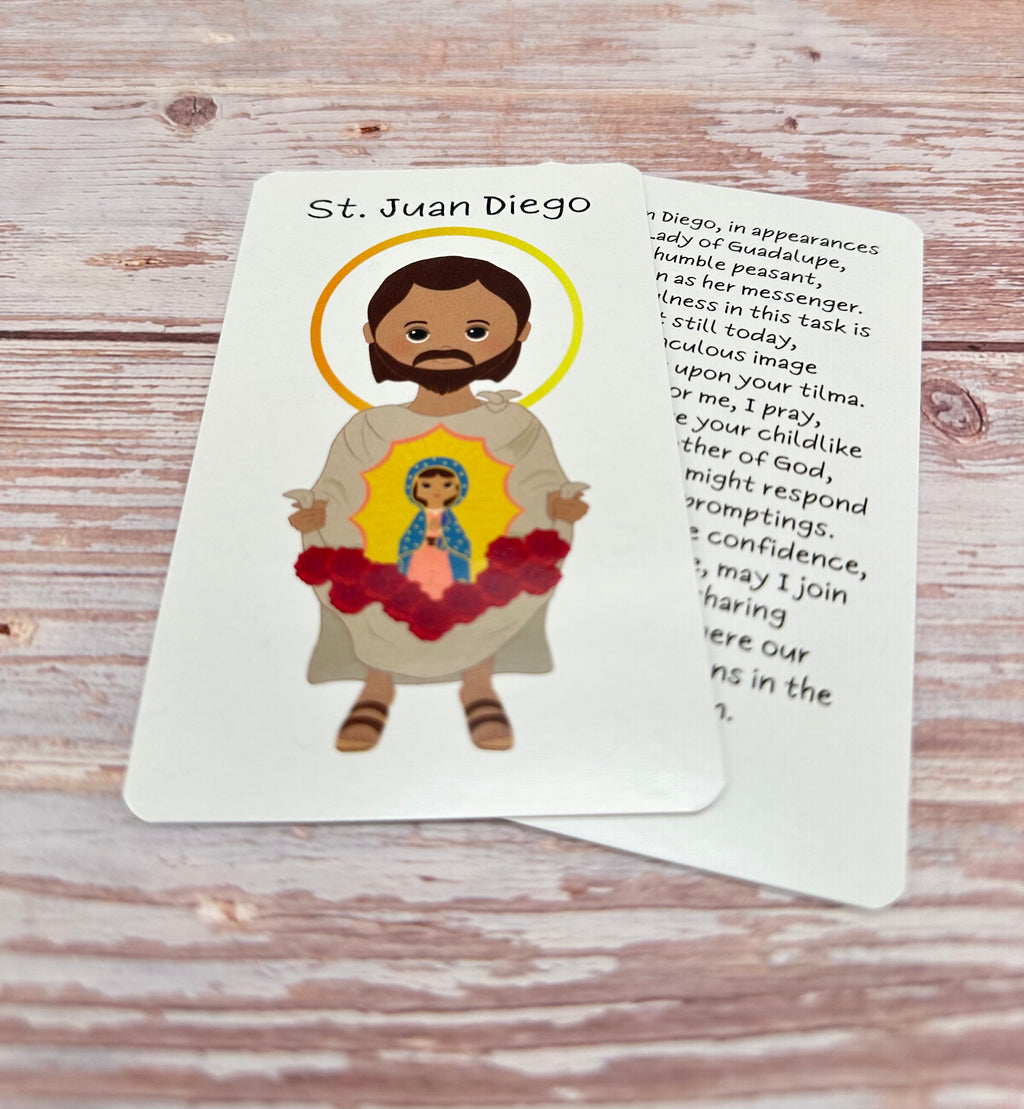 St. Juan Diego Prayer Card