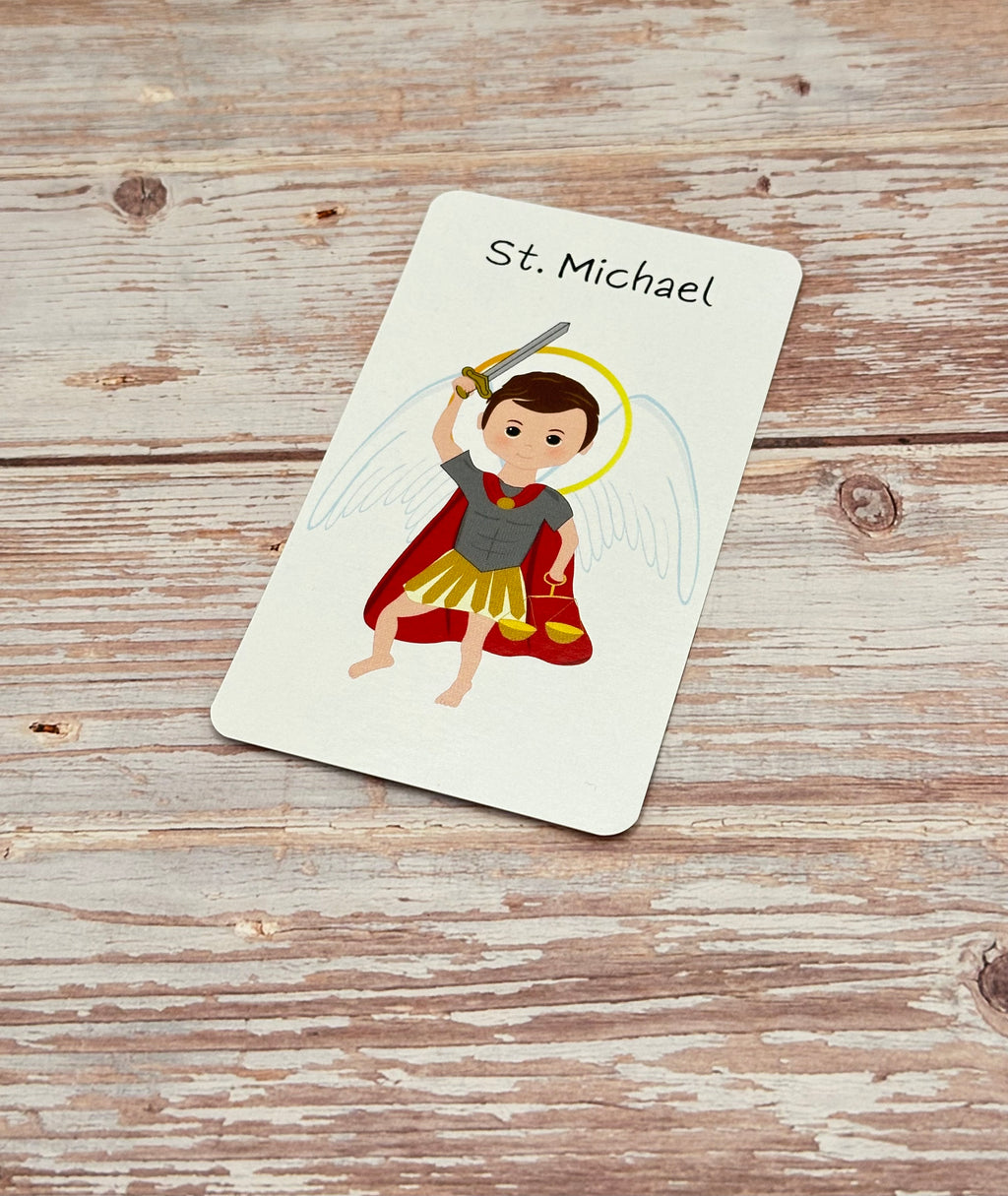 St. Michael Prayer Card
