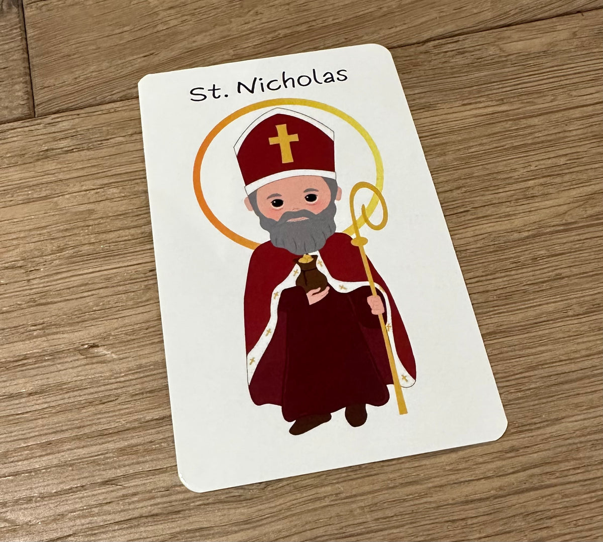 St. Nicholas Prayer Card